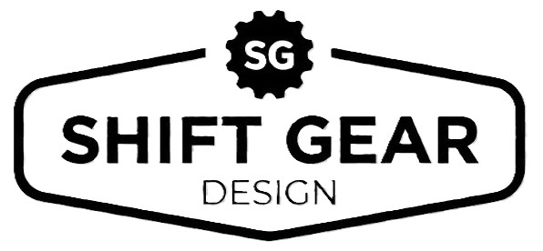 Shift Gear Design Logo